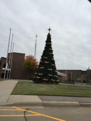 Already decorated for Christmas and it's not Thanksgiving yet.