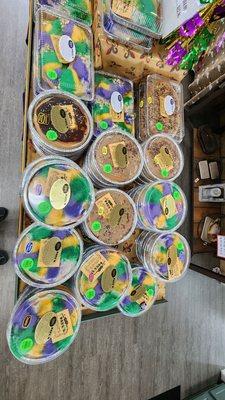 King Cake selection