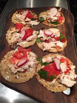 Rotisserie chicken tacos. As simple as it gets