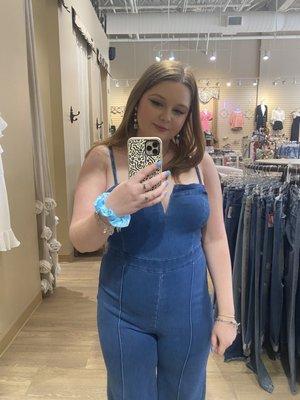 Denim jumpsuit