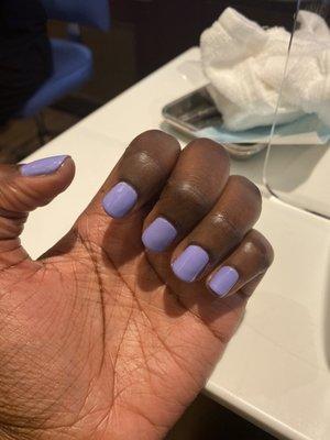 Gel manicure