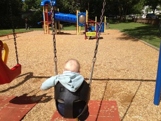 No better freedom than on a playground.