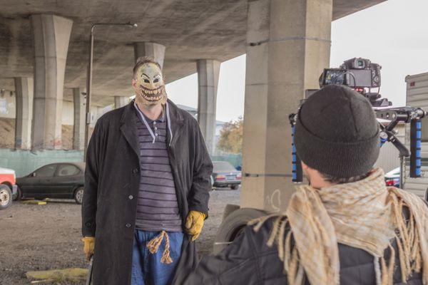 Shooting in our parking lot/under the I-580 bridge