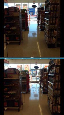 Floor care (Orreillys autoparts 3954 sunset Blvd)