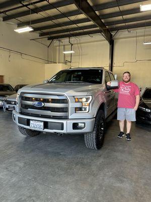 2016 Ford F150 4x4 sold here at Azari Motorsports to our customer from Oakdale, Ca!