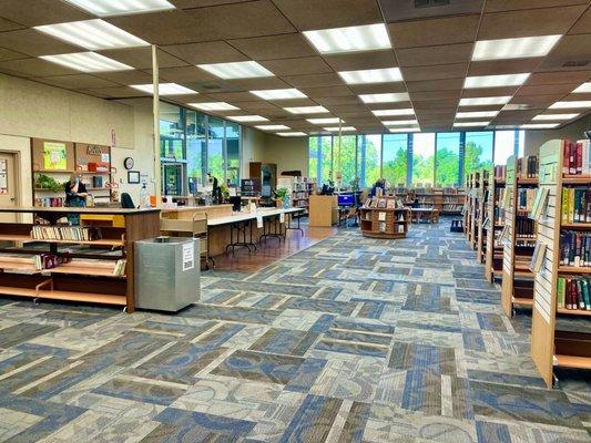 Main Floor at Anderson Library