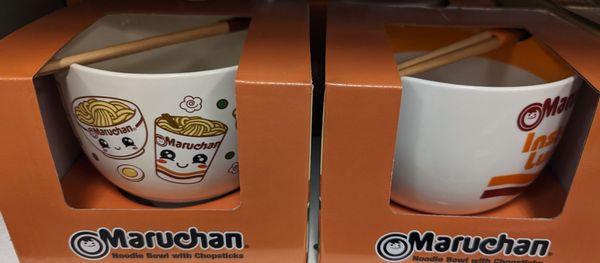 Maruchan Soup & Chopsticks Bowl