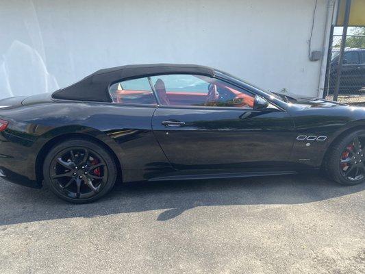 maserati 2018 ceramic coating application