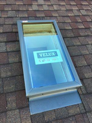 Installed this leak-free skylight for client in Tecumseh