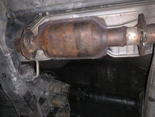 These guys found the exactly the problem it was the catalytic converter thank you!