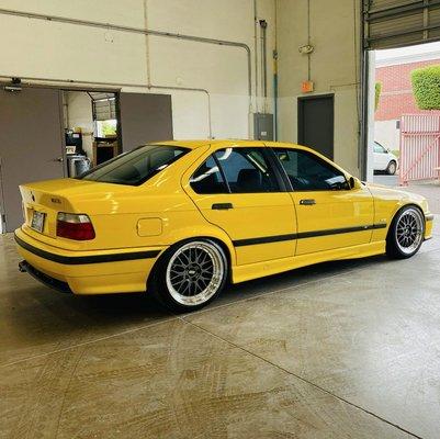 This MW surely stings. So fresh and so clean. #e36 #e36m3 #m3 #bmw #s54