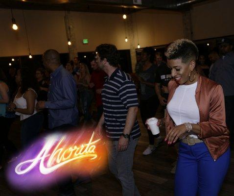 Ahorita Salsa Bachata Social at Third Space Coffee (every 2nd and 4th Saturday of the month)!