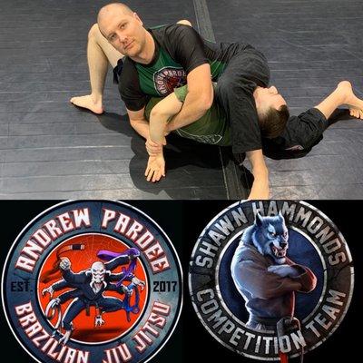 Coach Pardee in our NoGI Submission Wrestling class.