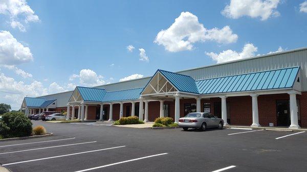 The front of our office building; located at 930 South Avenue Ste 4B (behind Burger King).