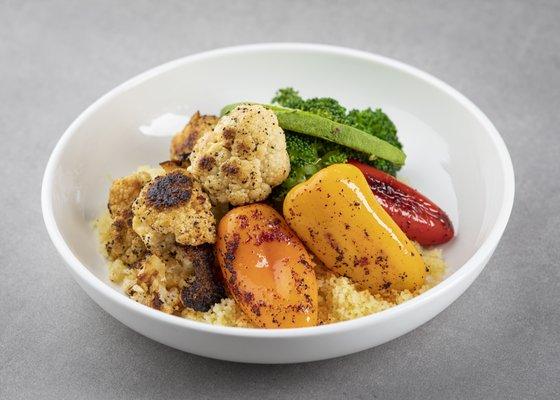 ROASTED VEGGIES BOWL WITH FLUFFY COUSCOUS