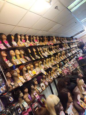 Love the wigs. Every Wednesday it's buy 1 get the 2nd one half off.