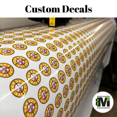 Looking for a custom decal? Image Makers has you covered!