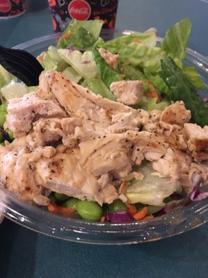 Asian chicken salad