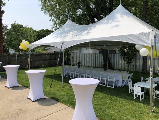 Turn your back yard into a party