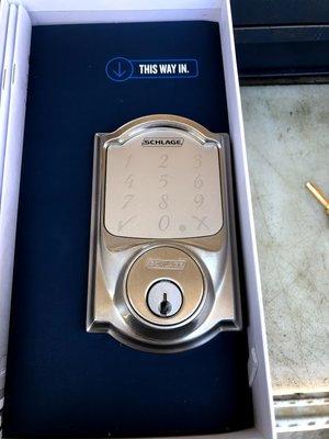 Schlage Sense Smart Deadbolt with Wifi and Bluetooth Control