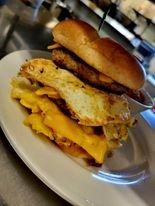 Frontier Breakfast Sandwich served Saturday's at brunch