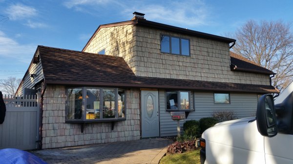 We put the dormer on this home years ago, happy home owner called us back for some additional renovations.