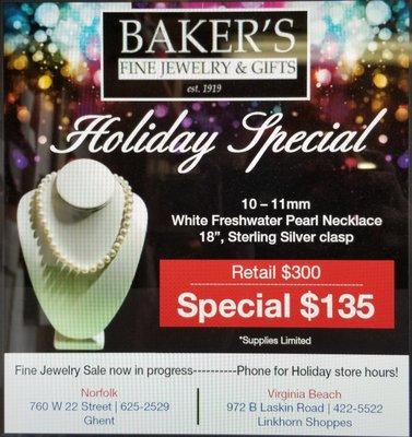 Baker's Holiday special 2018