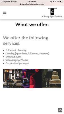 Services we provide