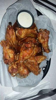 Wings w/ District Sticky Sauce