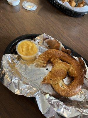 Cheese stuffed Pretzel