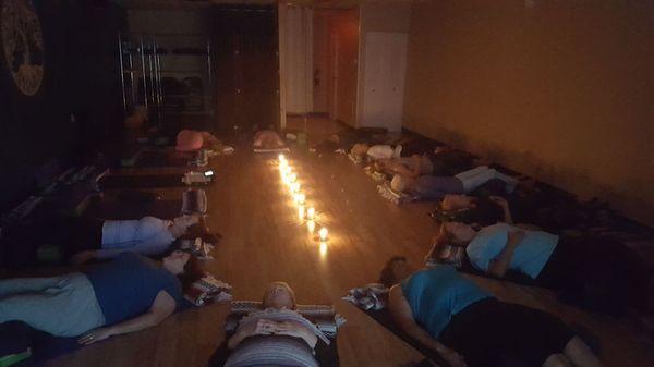 Candlelight Restorative and Yoga Nidra Workshop