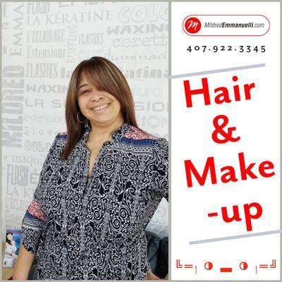 VIP Members, color, cut & Style-  ENJOY! 
 P:407.922.3345
 W: https://www.mildredemmanuelli.com