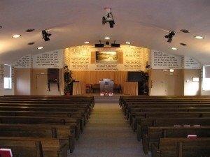 An amazing look into the Sanctuary of Hegewisch Baptist Church.