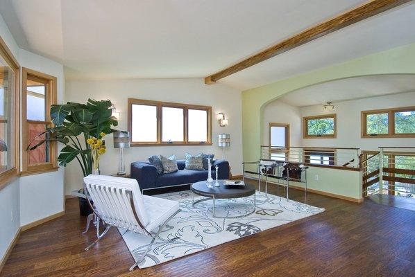 Living Room + Atrium