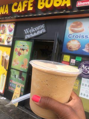 Coffee slush?? Idk what the name is but it's BOMB!!