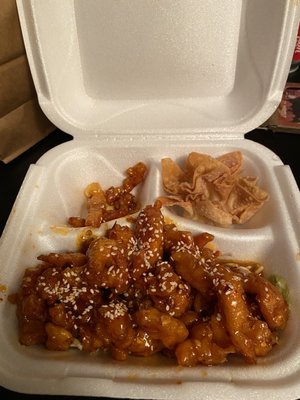 Sesame chicken