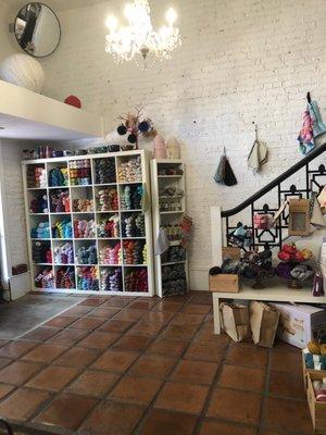 Beautiful yarn shop.