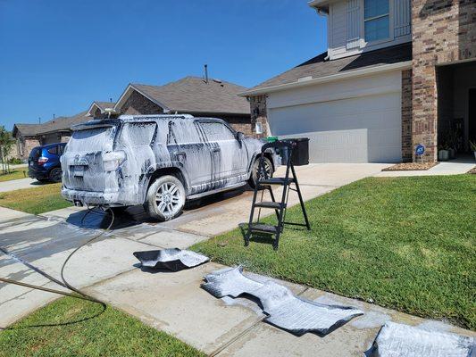 Car wash &  detailing mobile