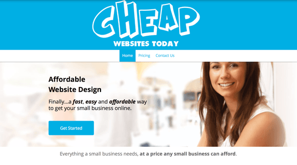 Cheap Websites Today