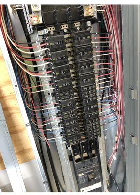 Panel termination