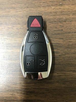 Mercedes key fobs no offered