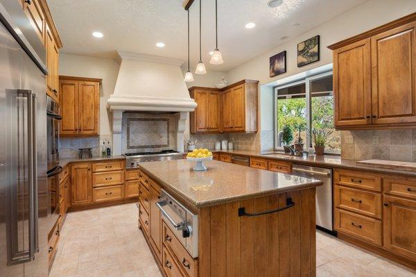 Stunning chef's kitchen at Monica Way!