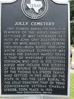 Jolly Cemetery