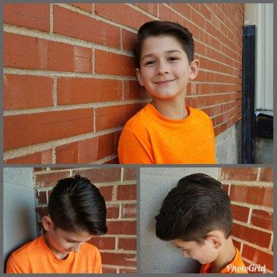 Boy's Haircut 
#Haircut & #Style 
#KidsHaircut #BoyHairCut #Haircut #Sapulpa #Oklahoma #HairSalon #HairStyles #HairStylist #HairDresser