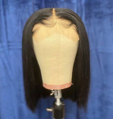 Custom Blunt Bob Wig