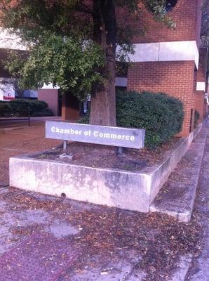 Old Chamber of Commerce Building signage