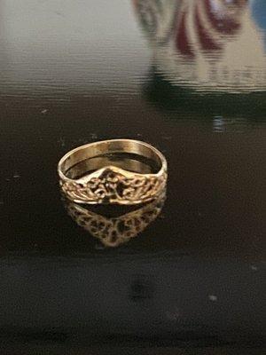 Attached it together and fixed ring size