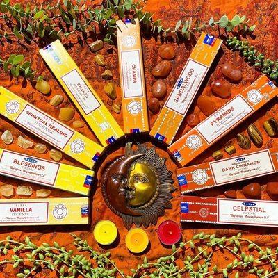 Over 50 incense scents!