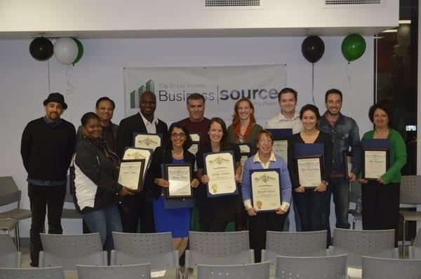 2014 Entrepreneur Training Program Participants