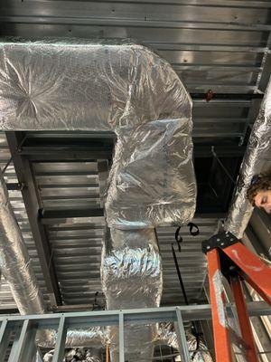 DUCT WRAP INSTALLATION